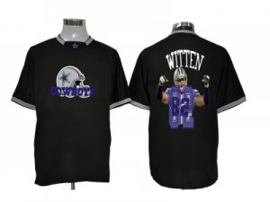 Nike Dallas Cowboys #82 Jason Witten black jerseys[all-star fashion]