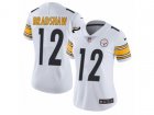 Women Nike Pittsburgh Steelers #12 Terry Bradshaw Vapor Untouchable Limited White NFL Jersey