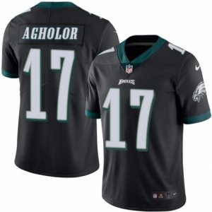 Youth Nike Philadelphia Eagles #17 Nelson Agholor Limited Black Rush NFL Jersey