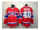 nhl jerseys montreal canadiens #48 briere red