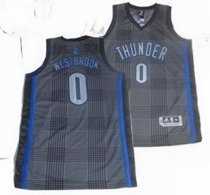 nba Oklahoma City Thunder #0 Russell Westbrook Rhythm Fashion Swingman