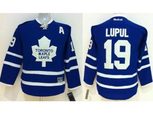 Youth Toronto Maple Leafs #19 Joffrey Lupul Blue Home Stitched NHL Jersey