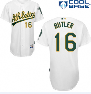 MLB oakland athletics #16 Butler white jerseys