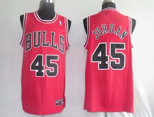 nba chicago bulls #45 jordan red