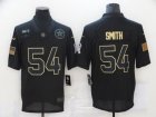 Nike Cowboys #54 Jaylon Smith Black 2020 Salute To Service Limited Jersey