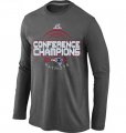 Nike New England Patriots Long Sleeve 2014 T-Shirt Dark grey