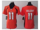 Nike women jerseys denver broncos #11 holliday orange