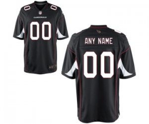 Menâ€˜s Arizona Cardinals Nike Black Custom Game Jersey