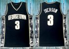 Georgetown University Hoyas #3 Allen Iverson Navy College Basketball Jersey