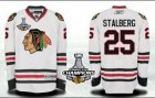 nhl jerseys chicago blackhawks #25 stalberg white[2013 Stanley cup champions]
