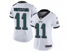 Women Nike Philadelphia Eagles #11 Carson Wentz Vapor Untouchable Limited White Wentzylvania NFL Jersey