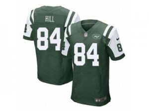 Nike jerseys new york jets #84 hill green[Elite]