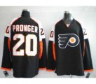 nhl philadelphia flyers #20 pronger black