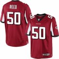 Mens Nike Atlanta Falcons #50 Brooks Reed Limited Red Team Color NFL Jersey