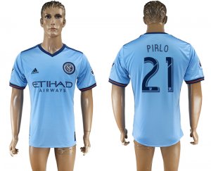 2017-18 New York City FC 21 PIRLO Home Thailand Soccer Jersey