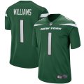 Nike Jets #1 Quinnen Williams Green 2019 NFL Draft First Round Pick Vapor Untouchable