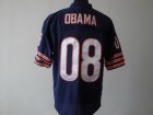 nfl chicago bears #08 0bama blue