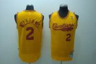 Cleveland Cavaliers 2# williams swingman yellow