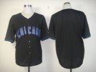 MLB Chicago Cubs Blank black Jerseys[fashion]