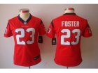 Nike Women Houston Texans #23 Arian Foster Red Jerseys