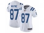 Women Nike Indianapolis Colts #87 Reggie Wayne Vapor Untouchable Limited White NFL Jersey