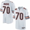 Men's Nike Chicago Bears #70 Bobby Massie Limited White NFL Jersey