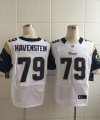 Nike St. Louis Rams #79 Havenstein white jerseys(Elite Havenstein)