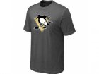 NHL Pittsburgh Penguins Big & Tall Logo D.Grey T-Shirt