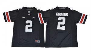 Ohio State Buckeyes #2 J.K. Dobbins black College Football Jersey