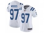 Women Nike Indianapolis Colts #97 Al Woods Vapor Untouchable Limited White NFL Jersey