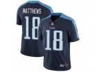 Nike Tennessee Titans #18 Rishard Matthews Vapor Untouchable Limited Navy Blue Alternate NFL Jersey