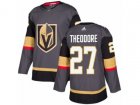 Youth Adidas Vegas Golden Knights #27 Shea Theodore Authentic Gray Home NHL Jersey