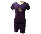 nike women nfl jerseys minnesota vikings purple[sport suit]