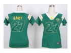 Nike women jerseys green bay packers #27 eddie lacy green[fashion Rhinestone sequins]