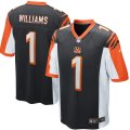 Nike Bengals #1 Jonah Williams Black 2019 NFL Draft First Round Pick Vapor Untouchable Limited Jersey