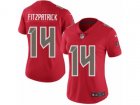 Women Nike Tampa Bay Buccaneers #14 Ryan Fitzpatrick Limited Red Rush NFL Jersey