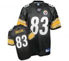 pittsburgh steelers #83 miller youth black