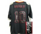 Nike jerseys washington redskins #10 griffiniii black[Elite lights out signature]