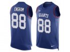 Mens Nike New York Giants #88 Evan Engram Limited Royal Blue Player Name & Number Tank Top NFL Jersey