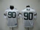 youth nfl green bay packers #90 raji white