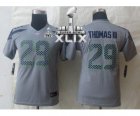 2015 Super Bowl XLIX nike youth nfl jerseys seattle seahawks #29 earl thomasiii grey[nike limited]