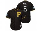 Mens Pittsburgh Pirates #6 Starling Marte 2017 Spring Training Cool Base Stitched MLB Jersey