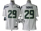 Nike Seattle Seahawks #29 Earl Thomas White Super Bowl XLVIII NFL Limited Jersey
