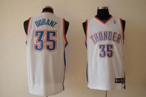 nba fans oklahoma city thunder #35 durant swingman white