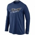 Chicago White Sox Long Sleeve T-Shirt D.Blue