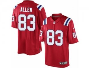 Mens Nike New England Patriots #83 Dwayne Allen Limited Red Alternate NFL Jersey