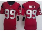 Nike Women nfl Houston Texans #99 Watt Red jerseys