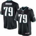 Mens Nike Philadelphia Eagles #79 Brandon Brooks Limited Black Alternate NFL Jersey