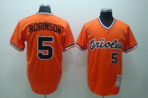 mlb baltimore orioles #5 robinson m&n orange