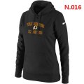 Women NEW Washington Red Skins Heart & Soul Pullover Hoodie Black